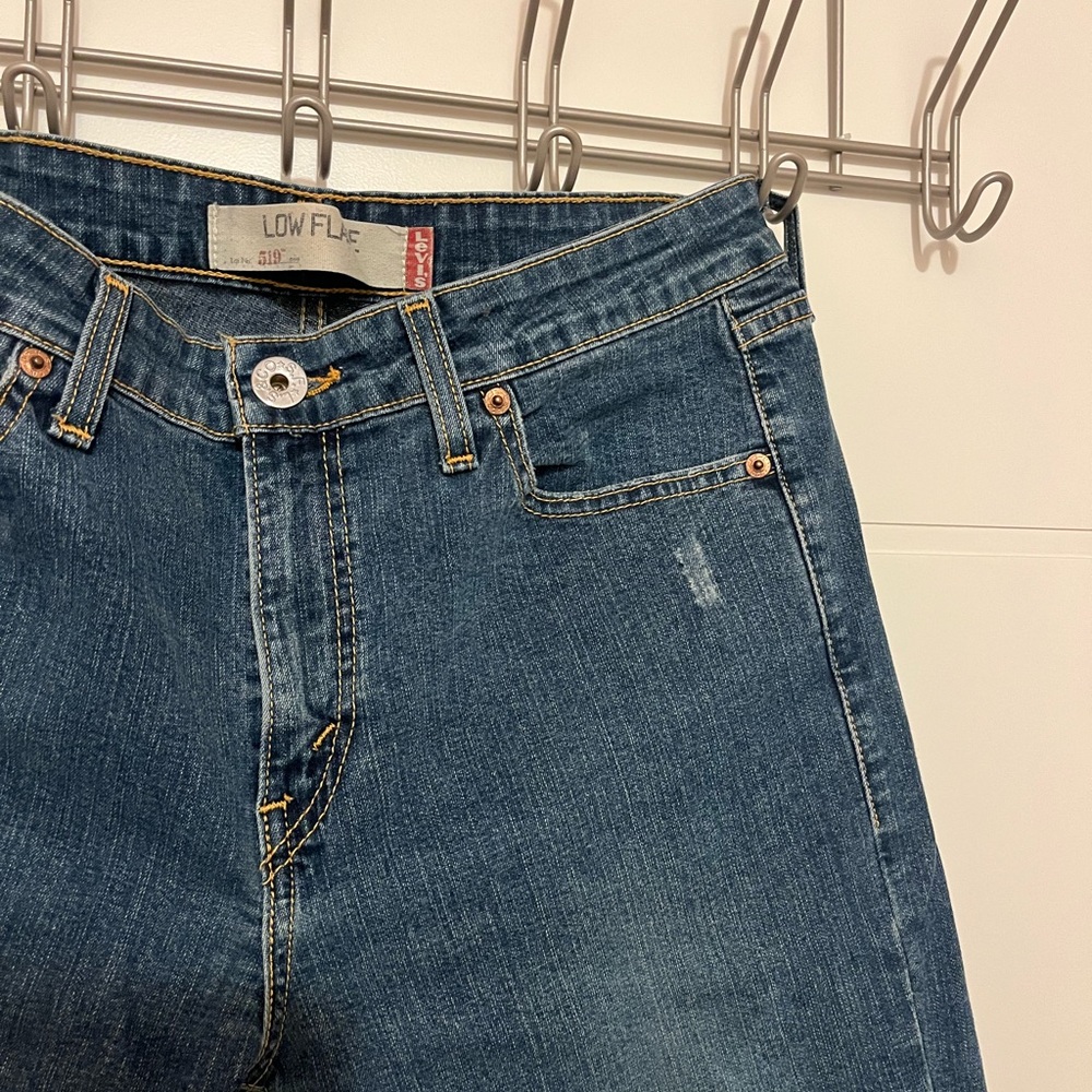 Levi's Denim Low Flare Jeans